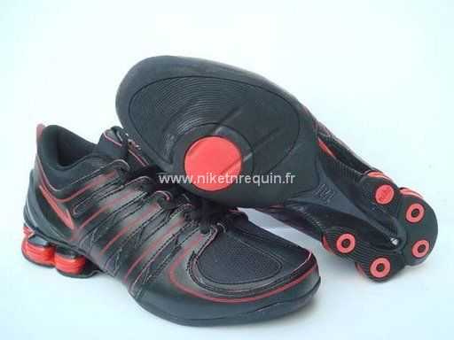 Noir Et Rouge Nike Shox R5 610